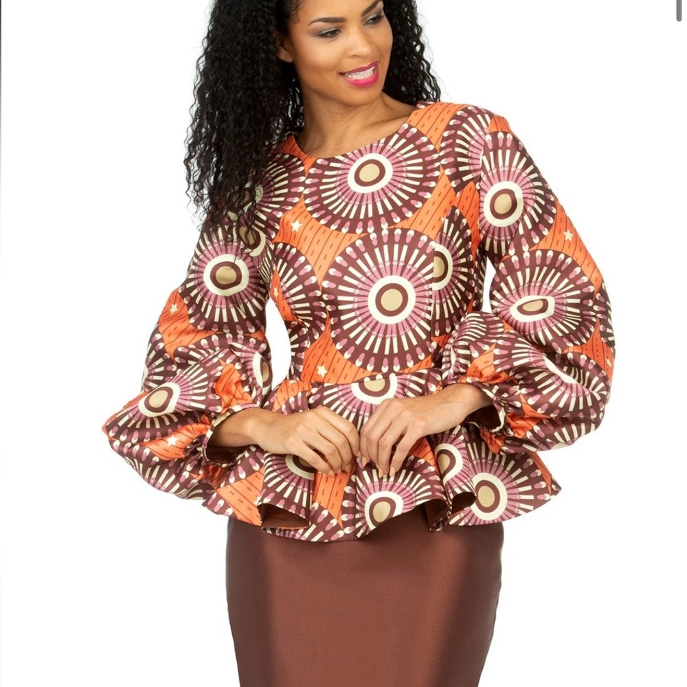 Giovanna Signature Peplum Blouse